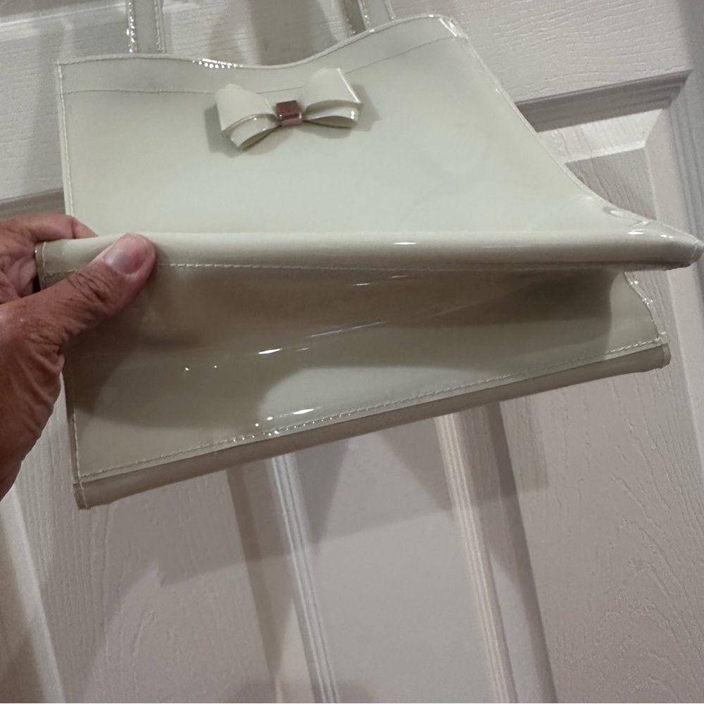 Ted Baker Alacon White Elegant Tote Bag - Picture 5 of 8